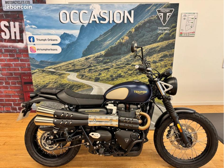 TRIUMPH STREET SCRAMBLER  900 GOLD LINE EDITION A2